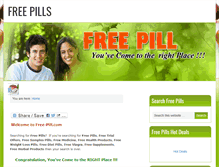 Tablet Screenshot of free-pill.com